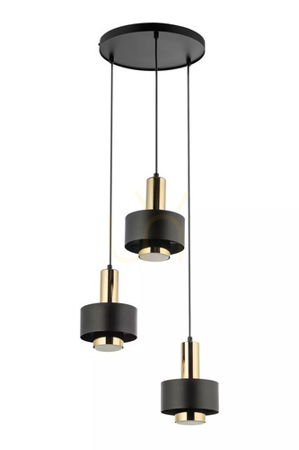 Jelölje be Függőlámpa Sigma RIF LUX 3 fekete/arany GX53 38 cm 40721