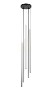 Sigma SOPEL LUX 5 fekete/ezüst függőlámpa 40745 small 0