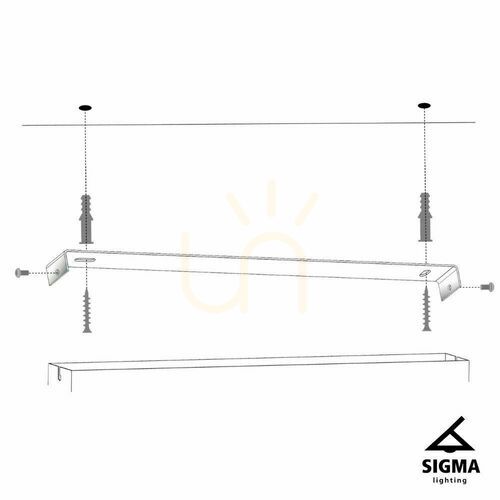 Jelölje be Plafon lámpa Sigma Tulia 4 fekete üveg G9 12W 33502