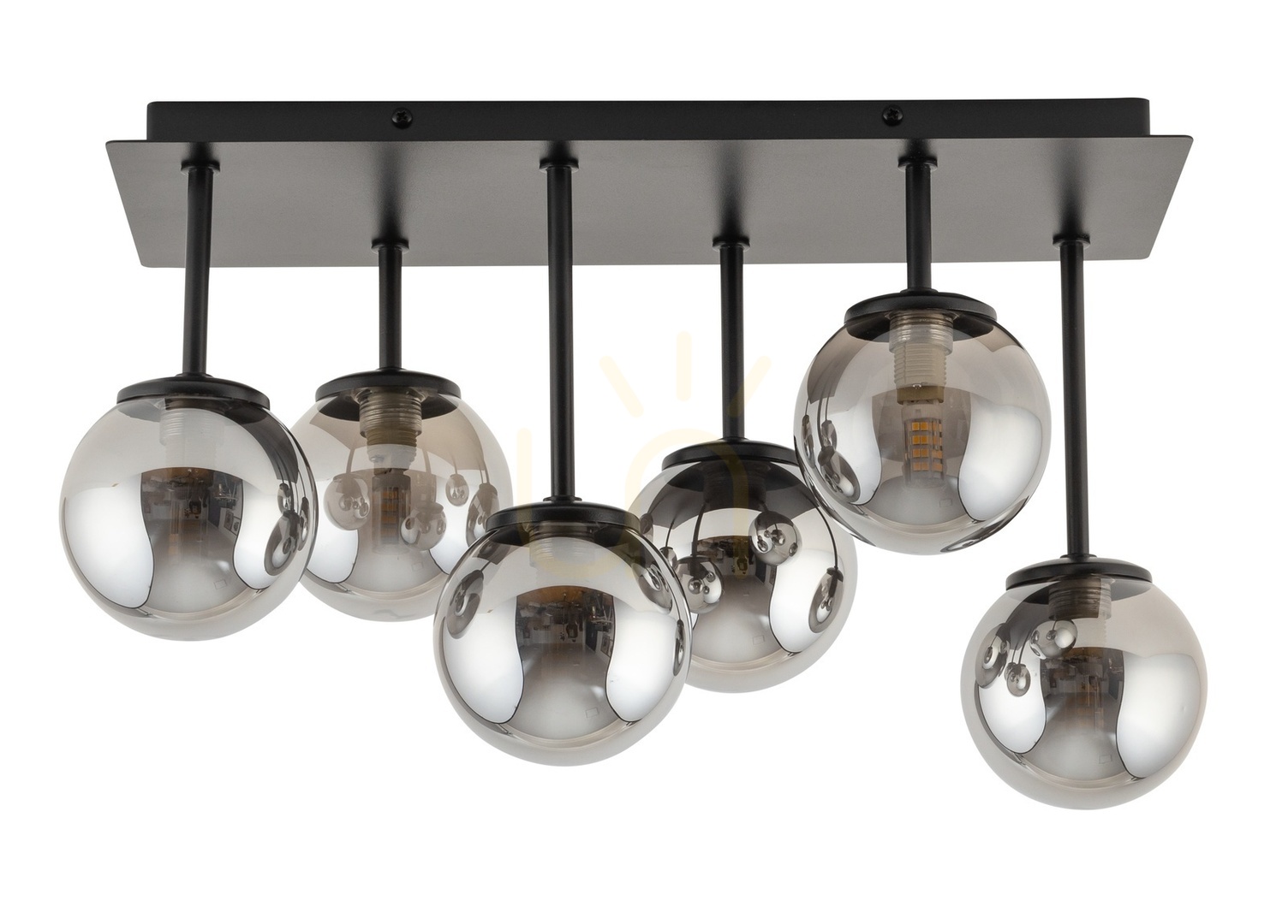 Jelölje be Plafond Sigma Tulia 6 fekete G9 42 cm 33500 Plafond Sigma Tulia 6 fekete G9 42 cm 33500