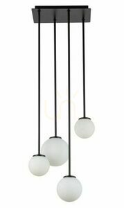 Plafond Sigma Tulia 4 fekete üveg G9 12W 33503 0 Plafond Sigma Tulia 4 fekete üveg G9 12W 33503 small 0