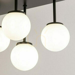 Plafond Sigma Tulia 6 fekete-fehér G9 42 cm 33501 small 2