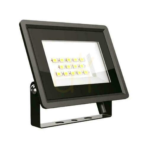 Jelölje be V-TAC LED reflektor 10W SMD F-osztályú fekete VT-4914-B 4000K 750lm.