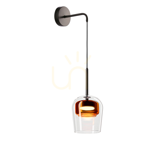 Jelölje be Fali lámpa GLAXI fekete GX53 9W CANDELLUX 21-50410
