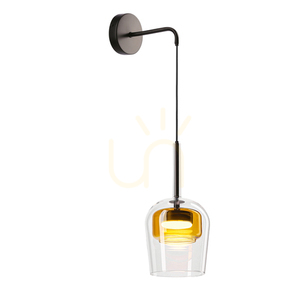 Fali lámpa GLAXI fekete GX53 9W CANDELLUX 21-50403 small 0