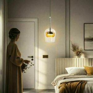 GLAXI fekete GX53 9W-os függőlámpa CANDELLUX 31-50366 small 2