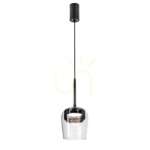 Jelölje be GLAXI fekete GX53 9W függőlámpa CANDELLUX 31-50359