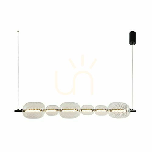 Jelölje be PLAYA átlátszó LED 17W-os függőlámpa CANDELLUX 36-50533