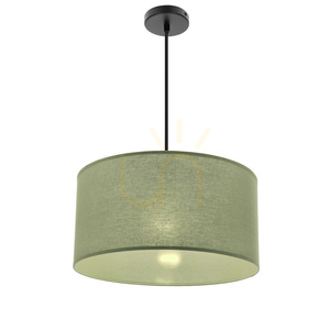 Candellux SHANTI 31-38654 függőlámpa, mentazöld búra 40 cm, fekete függeszték, E27 small 5