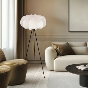CAFEE’ háromlábú állólámpa, krémszínű búra 52 cm E27 40W CANDELLUX 51-42033 small 1