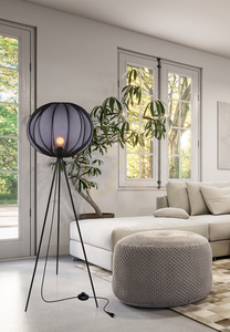 MELLOW állólámpa fekete E27 40W CANDELLUX 51-41944 small 1