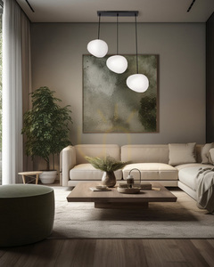 STONES függőlámpa fehér fekete E27 40W CANDELLUX 33-35158 small 3