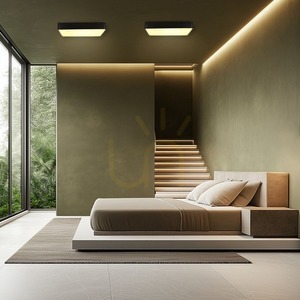 Plafond Quattro fekete LED 18W CANDELLUX 10-31952 small 3