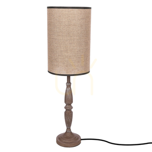 CARDINALE asztali lámpa szürke E27 40W CANDELLUX 41-40084 small 0
