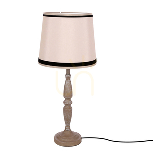 CARDINALE asztali lámpa szürke E27 40W CANDELLUX 41-40091 small 0