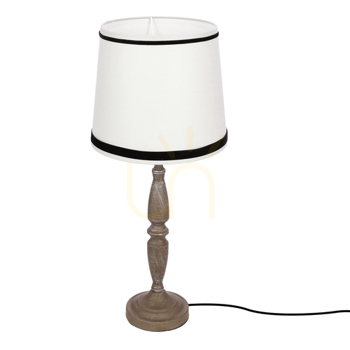 Jelölje be CARDINALE asztali lámpa szürke E27 40W CANDELLUX 41-40107