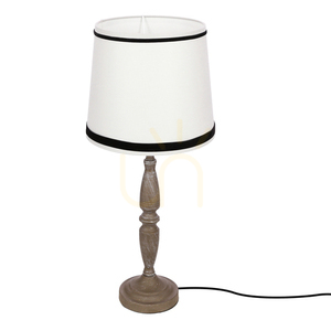CARDINALE asztali lámpa szürke E27 40W CANDELLUX 41-40107 small 0