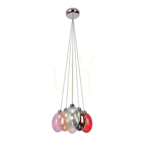 Jelölje be LUKKA függőlámpa multicolor G9 6x10W CANDELLUX 50106168