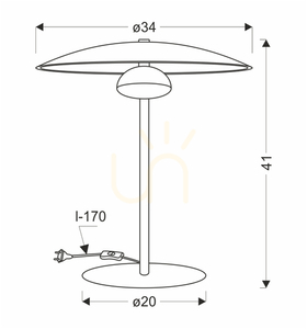 LUND asztali lámpa fehér LED 10.5W CANDELLUX 50533056 small 4