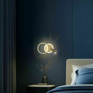 MONET arany LED-es fali lámpa 13W CANDELLUX 22-35677 small 2