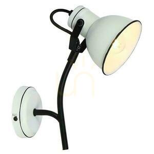 Candellux ZUMBA fehér-fekete, állítható fali lámpa, E14 1×40 W 91-72122 small 0