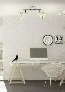 ZUMBA mennyezeti lámpa fehér fekete E14 2x40W CANDELLUX 92-72139 small 2
