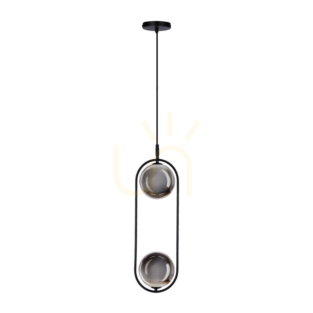CORDEL matt fekete G9 28W-os függőlámpa CANDELLUX 32-44051