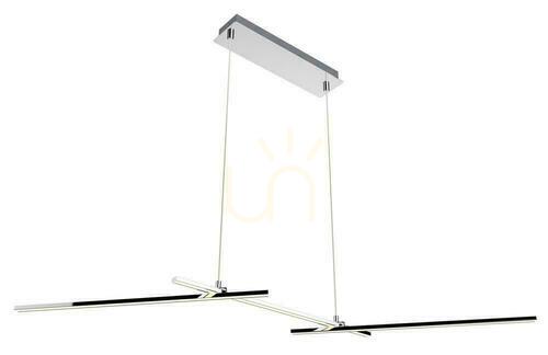 Jelölje be THASOS króm LED 23W-os függőlámpa CANDELLUX A0021-330