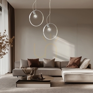 SKIROS króm LED-es függőlámpa 60+12W CANDELLUX A0024-320 small 3