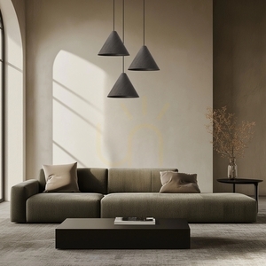CONO fekete E27 40W-os függőlámpa CANDELLUX 31-35967 small 2