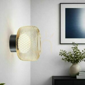 SOPRA 25 mennyezeti lámpa, fekete-arany, GX53, Candellux 31-50984 small 2