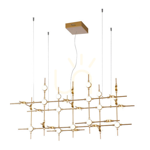 Jelölje be Italux LED függőlámpa aranysárga 30 pontos MD18001067-30A GD