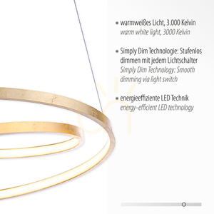 ROMAN függőlámpa 2472-12 arany 1xLED 3 ROMAN függőlámpa 2472-12 arany 1xLED small 3