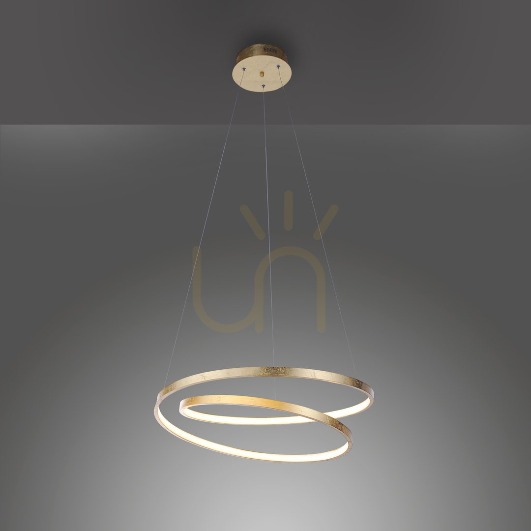 Előadás ROMAN függőlámpa 2472-12 arany 1xLED ROMAN függőlámpa 2472-12 arany 1xLED