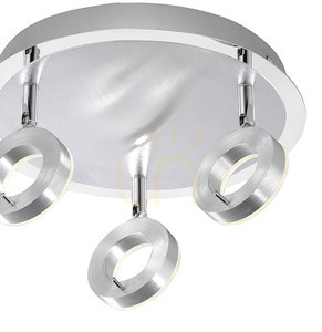 SILEDA plafond 6788-96 Ezüst 3xLED small 7