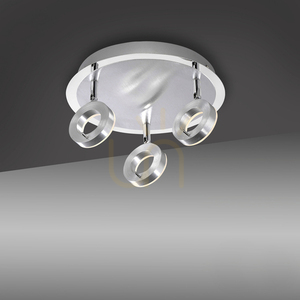 SILEDA plafond 6788-96 Ezüst 3xLED small 8