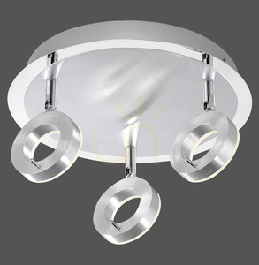 SILEDA plafond 6788-96 Ezüst 3xLED small 0