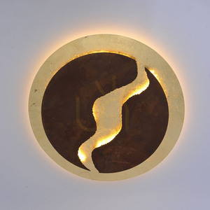 Paul Neuhaus NEVIS 6983-48 LED mennyezeti lámpa rozsda-arany 50 cm 3000 K fényerőszabályozható small 6