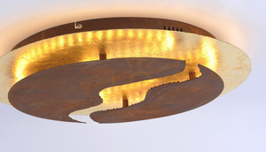 Paul Neuhaus NEVIS 6983-48 LED mennyezeti lámpa rozsda-arany 50 cm 3000 K fényerőszabályozható small 8