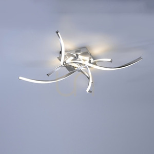 POLINA Plafond 9144-55 Ezüst 4xLED small 4