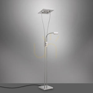 Zuma Line HELIA 11776-55 acél LED állólámpa 28 W 197,5 cm small 4