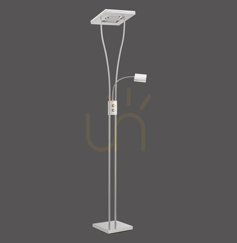 Jelölje be Zuma Line HELIA 11776-55 acél LED állólámpa 28 W 197,5 cm