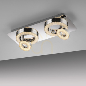 TIM Plafond 14521-17 króm 4xLED small 10
