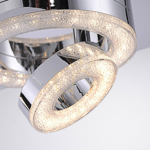 TIM Plafond 14521-17 króm 4xLED small 12