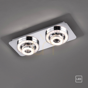 TIM Plafond 14521-17 króm 4xLED small 13