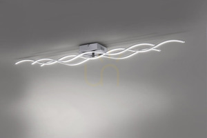 WAVE 15167-55 ezüst LED mennyezeti lámpa, 139,5 cm small 12