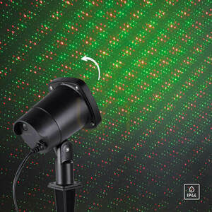 Zuma Line LASER 19940-18 kerti lézerprojektor fekete 6 W IP44 small 5