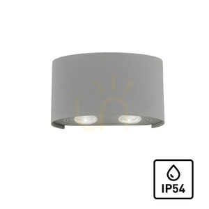 CARLO fali lámpa 9487-21 Ezüst 4xLED small 1