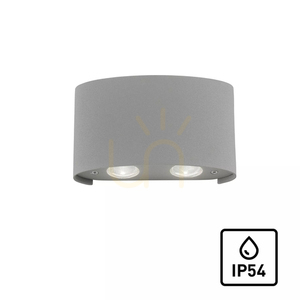 CARLO fali lámpa 9487-21 Ezüst 4xLED small 12