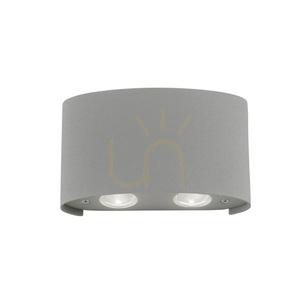 CARLO fali lámpa 9487-21 Ezüst 4xLED small 16